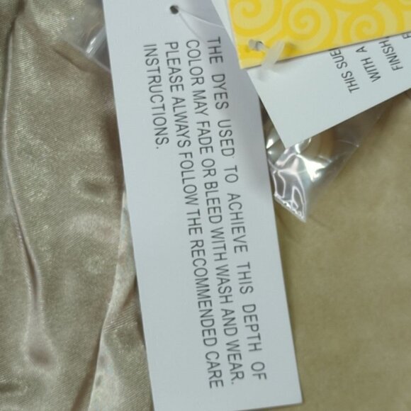 Denim & Co Tan Suede Leather Jacket, Women's Small, NWT - Picture 12 of 12